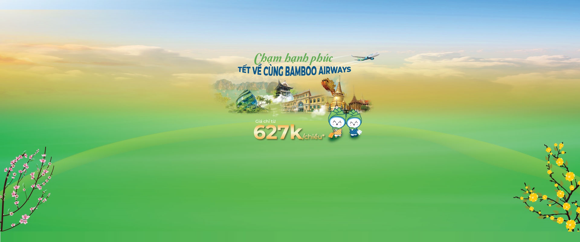 Vé máy bay Tết bamboo airways